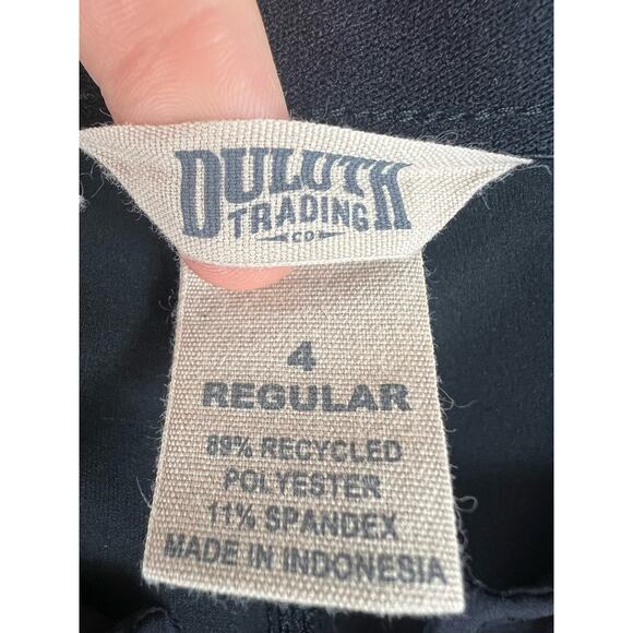 Duluth Trading Co Wide Leg Cropped Flexcellence Lightweight Athletic Pants 4 - Picture 3 of 3